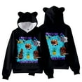thumbnail image 1 of Boys Grow A Garden 3D Figure Printed Sweatshirt Kids Grow A Garden Cat's Ear Shaped Hoodie, 1 of 4