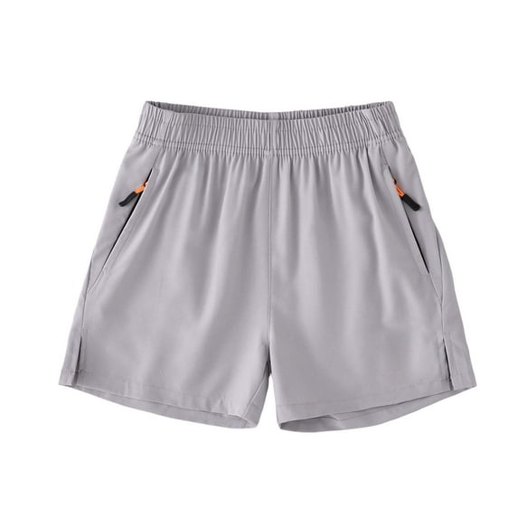 Boys Gym Shorts Size 14-16 Boys Shorts - Pull On Woven Stripe Shorts for Boys with Side Pockets and Elastic Waistband Boy's Graphic Shorts Bandana Boho Paisley Print Elastic Waist