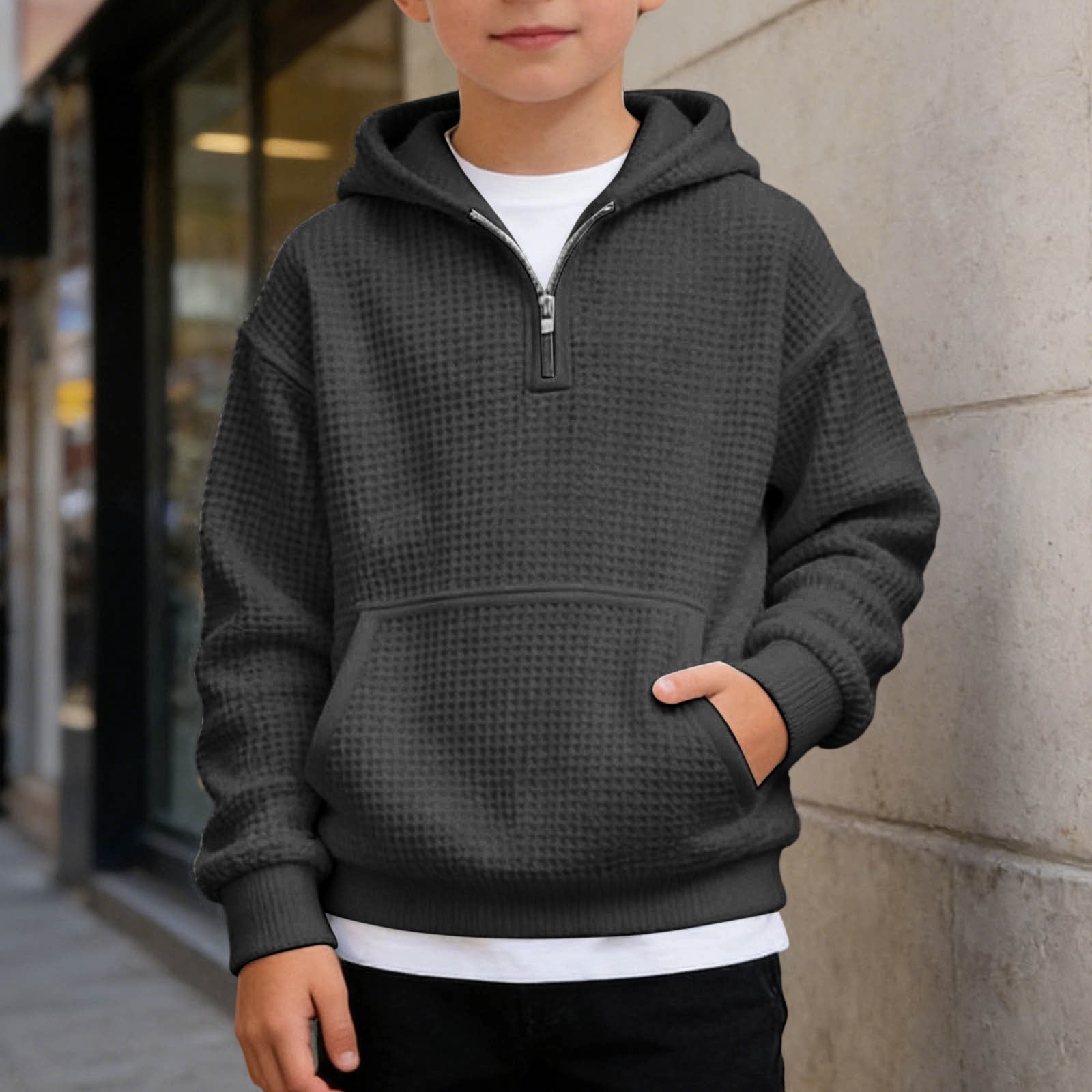 Boy's Pullover Hoodie