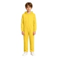 thumbnail image 1 of Boys Halloween Hooded Full Zip Jumpsuit Solid Color Long Sleeve One Piece, 1 of 7