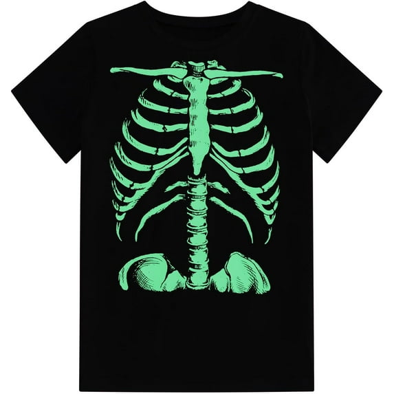 Boys’ Halloween T-Shirt – Funny Spooky Graphic Short Sleeve Tee