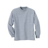 Camiseta De Manga Larga Hanes Para Hombre - Algodón Suave, Sin Etiqueta, Talla XL Blanca