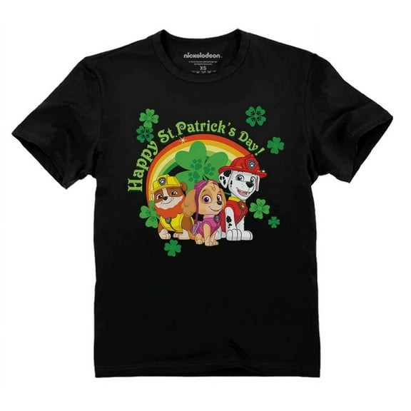 Boys Happy St Patricks Day Paw Patrol Gift Official Proud Irish Kids Cute Gift Irish Toddler T Shirt