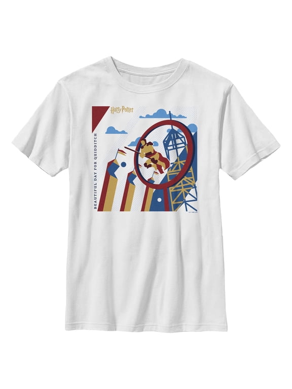 Boys Harry Potter Beautiful Day For Quidditch T Shirt