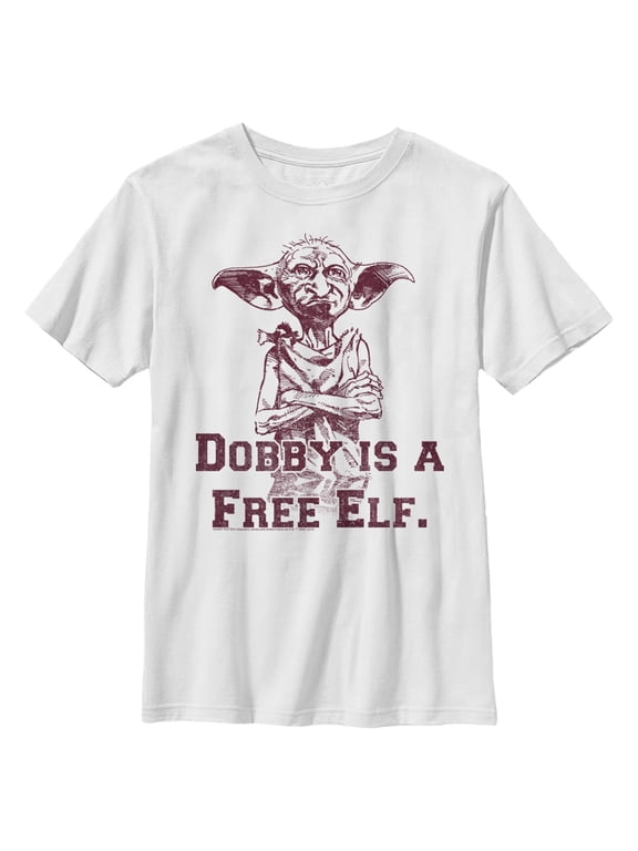 Boys Harry Potter Dobby is a Free Elf T Shirt