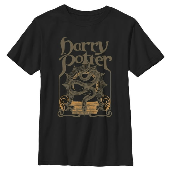 Boys Harry Potter Snake Symbol T Shirt
