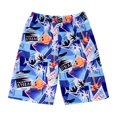 thumbnail image 1 of Boys Hawaiian Swim Trunks Loose Quick Dry Board Shorts Bathing Suits Beach Vacation Kids Swimwear Blue, 6 Years, 1 of 2
