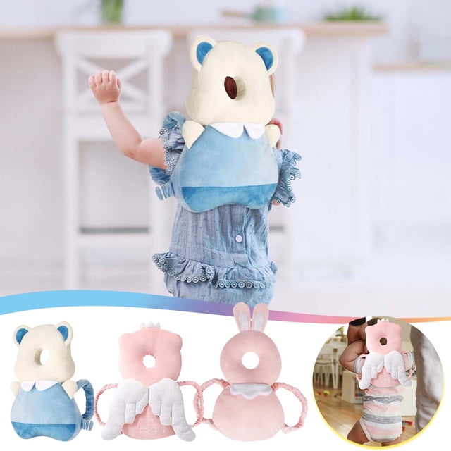 Boys Head Protection Plush Fluffy Pillow Headrest Pad Decorative Love