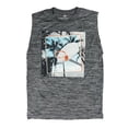 thumbnail image 1 of Boys Heather Gray Moisture Wicking Beach Basketball Tank Top Sleeveless Shirt L, 1 of 1