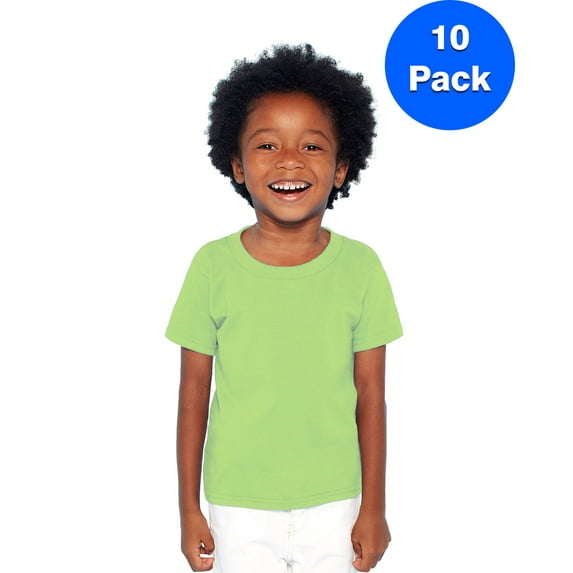 Boys Heavy Cotton 5.3 oz. T-Shirt 10 Pack