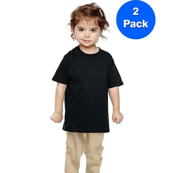 Boys Heavy Cotton 5.3 oz. T-Shirt 2 Pack