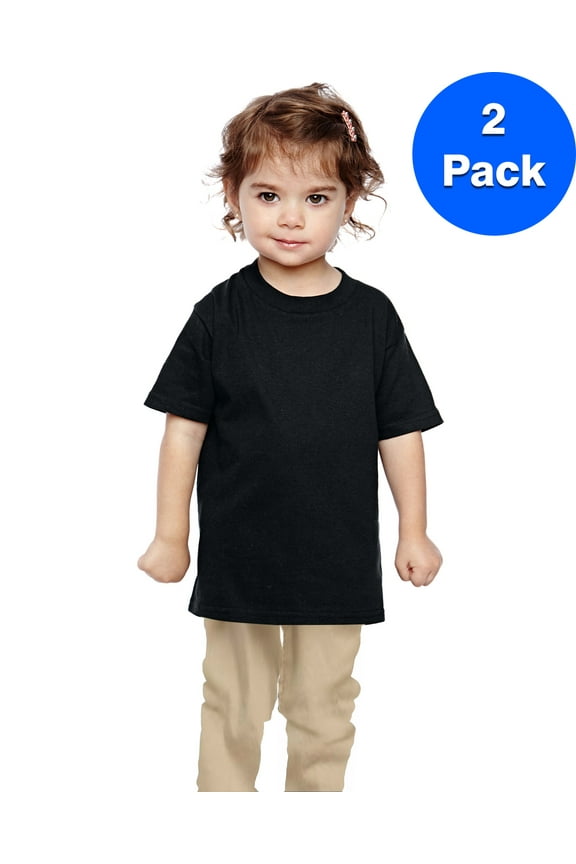 Boys Heavy Cotton 5.3 oz. T-Shirt 2 Pack