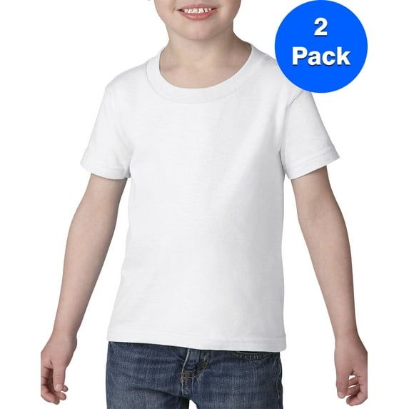 Boys Heavy Cotton 5.3 oz. T-Shirt 2 Pack