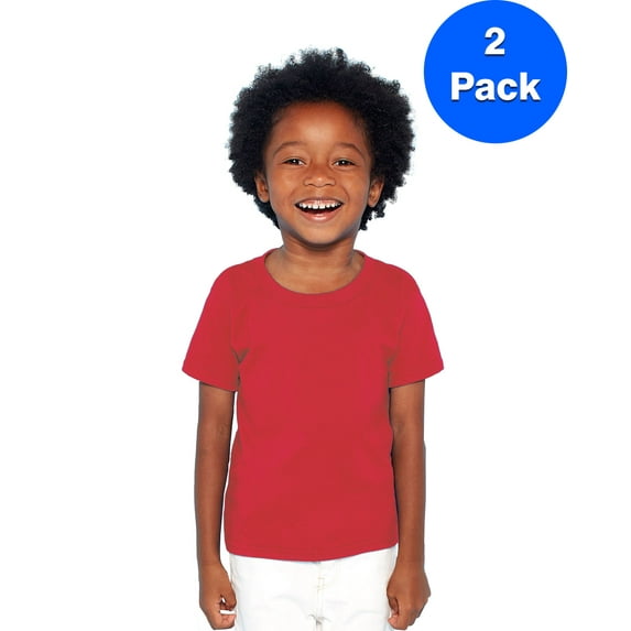 Boys Heavy Cotton 5.3 oz. T-Shirt 2 Pack