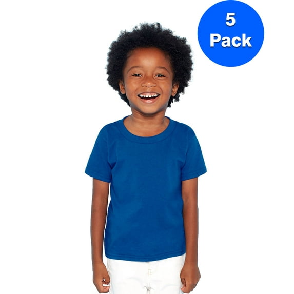 Boys Heavy Cotton 5.3 oz. T-Shirt 5 Pack