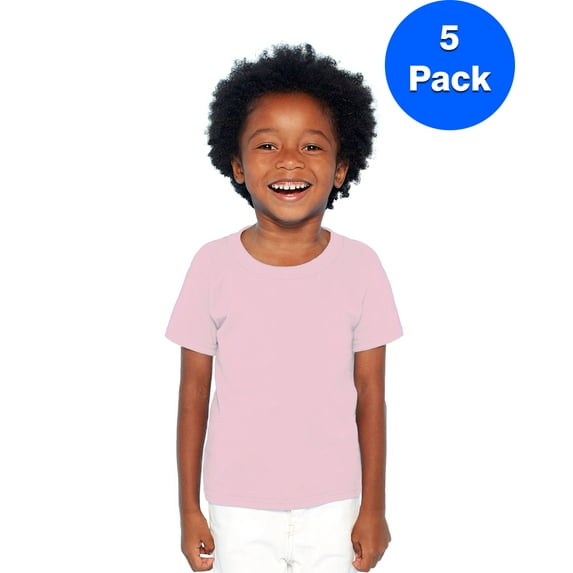 Boys Heavy Cotton 5.3 oz. T-Shirt 5 Pack