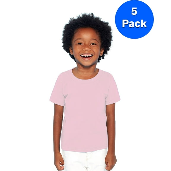 Boys Heavy Cotton 5.3 oz. T-Shirt 5 Pack