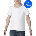 thumbnail image 1 of Boys Heavy Cotton 5.3 oz. T-Shirt 5 Pack, 1 of 1