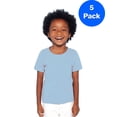 thumbnail image 1 of Boys Heavy Cotton 5.3 oz. T-Shirt 5 Pack, 1 of 1