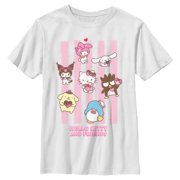 Boys Hello Kitty Stripes and Friends T Shirt