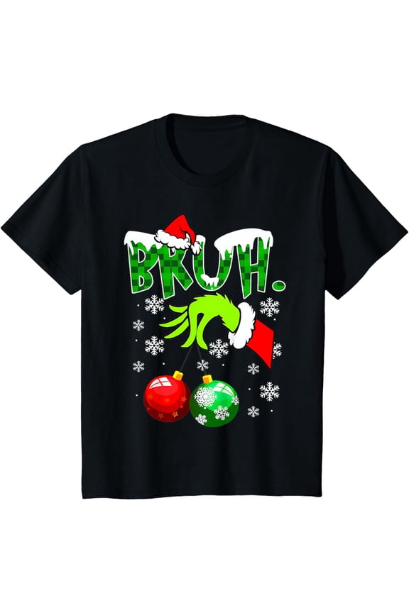 Boys Holiday Christmas Graphic T-Shirt for Kids