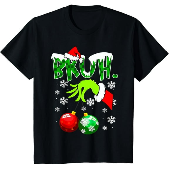 Boys Holiday Christmas Graphic T-Shirt for Kids
