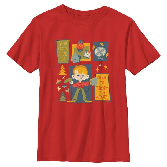 Boys Home Alone You Guys Give Up Cartoon T Shirt