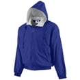 thumbnail image 1 of Boys' Hooded Taffeta Jacket/Fleece Lined M Maroon, 1 of 3