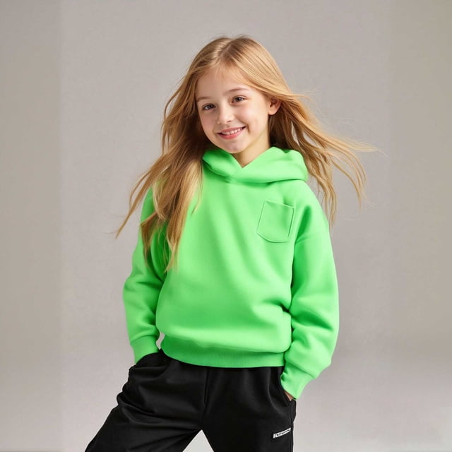 Boys Hoodie Green Hoodie Casual Long Sleeve Classic Hoodie Warm Fall Winter Clothes Baby Girls Clothes 2T