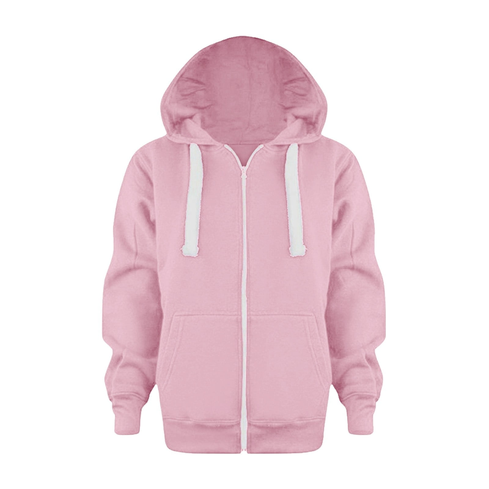 Pink Plaid Kids Pullover Hoodie main image 1