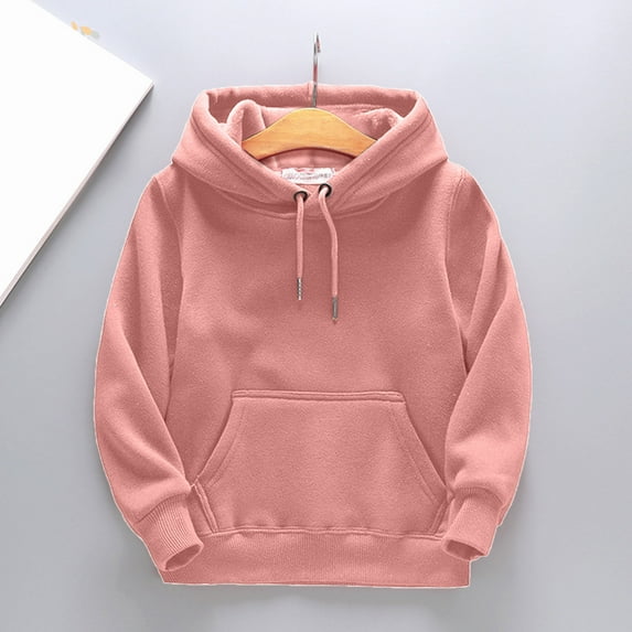 Boys Hoodie Sweatshirt Size 4-9 Years Fleece Full Zip Up Long Sleeve Lightweight Jacket with Kangaroo Pockets for Kids Hoodies for Boys Size 8-10