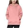 thumbnail image 1 of Boys Hoodies 3D Novelty Jumper Kids Tops Teen Sweatshirts Long Sleeve Pullover with Pocket Pink 5-6 Years, 1 of 7