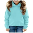 thumbnail image 1 of Boys Hoodies Blue Hoodies Long Sleeve Pullover Hoodie Sweatshirt Fall Winter Clothes Little Boy Clothes 7-8 Years Boys Girls Fashion, 1 of 4