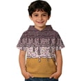 thumbnail image 1 of Boys Hoodies Fashion Print Fall Winter Pullover Hoodie Top Everyday Casual Hoodies for Boys Size 4-5Y, 1 of 3
