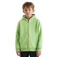 thumbnail image 1 of Boys Hoodies Kids Light Green Full Zip Up Hooded Casual Long Sleeve Hoodie Sweatershirt Pullover Warm Fall Winter Clothes Size 18-24 Months Boys Clothes Boys Girls Fashion, 1 of 7