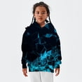 thumbnail image 1 of Boys' Hoodies Loose Fit Graphic Print Cozy Hooded Long Sleeve Pullover Top for Winter Wear Sweatshirts for Boys B, 1 of 3