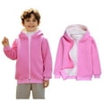 thumbnail image 1 of Boys Hoodies Pink Full Zipper Hooded Long Sleeve Pullover Hoodie Sweatshirt Warm Fall Winter Clothes Girls Clothes 4-5 Years Boys Girls Fashion, 1 of 5