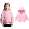 thumbnail image 1 of Boys Hoodies Pink Hoodies Long Sleeve Pullover Hoodie Sweatshirt Winter Clothes Toddler Clothes for Girls 12-18 Months Boys Girls Fashion, 1 of 4