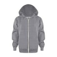 thumbnail image 1 of Boys Hoodies Solid Color Zip Up Sweatshirt Casual Tops Coat&jacket Size 4-5T, 1 of 5