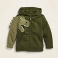 thumbnail image 1 of Boys Hoodies & Sweatshirts Dinosaur Zip Toddler Long Sleeve Sweatshirt with Pocket for Fall Winter Kids Active Wear, 1 of 4