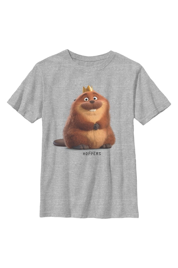 Boys Hoppers Happy King George Pose T Shirt