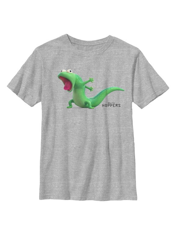 Boys Hoppers Tom Lizard Excitement Pose T Shirt