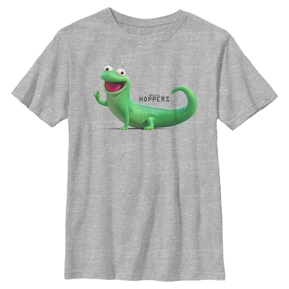 Boys Hoppers Tom Lizard Happy and Cute Pose T Shirt