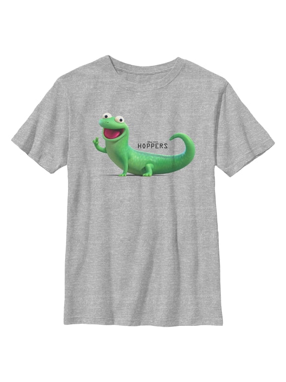 Boys Hoppers Tom Lizard Happy and Cute Pose T Shirt
