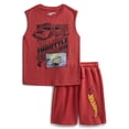 thumbnail image 1 of Hot Wheels Boys Lenticular Muscle Tank Top and Shorts Set, 2-Piece, Sizes 4-16, 1 of 3