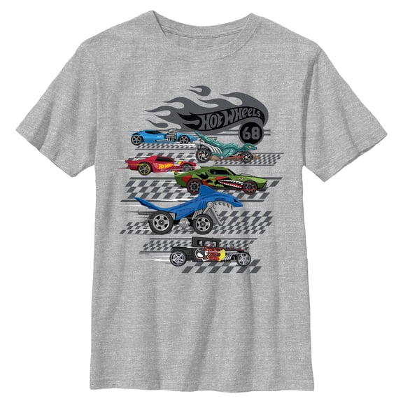 Boys Hot Wheels Racing Lineup T Shirt