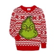 thumbnail image 1 of Boys How The Grinch Stole Christmas Sweater, Sizes 4-18, 1 of 3