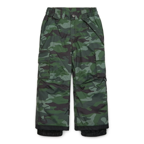 Boys Insulated Cargo Snowboard Pants, Sizes 4-5