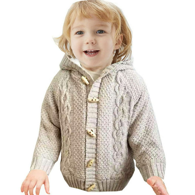 Baby boy beige cardigan hot sale