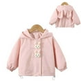 thumbnail image 1 of Boys Jacket Boys Windbreaker Jacket Zip up Jacket Girls Lightweight Jacket Fall Clothes Girl Hoodies Size 2T, 1 of 9